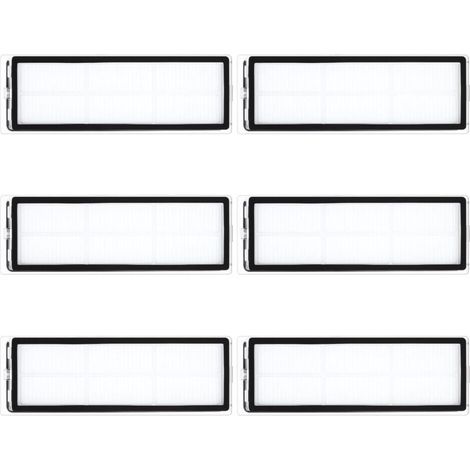 Pack of 6 replacement HEPA filters for Xiaomi X20+/X10+/H40/S40C, for Dreame L10s Ultra/L10 Ultra/L10 Prime/L10s PRO Gen 2/S10/S10 PRO/S20/S20 PRO/D10 Plus Gen2/D20 Pro Plus vacuum cleaner accessories (1/4)