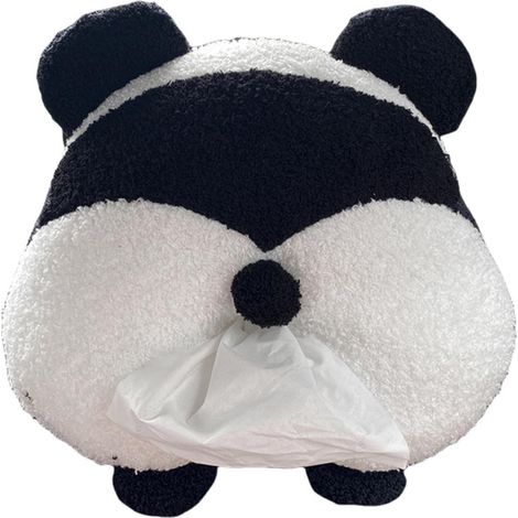 Jolie boîte pour Voiture, Porte en Peluche Panda appuie-tête (1/5)