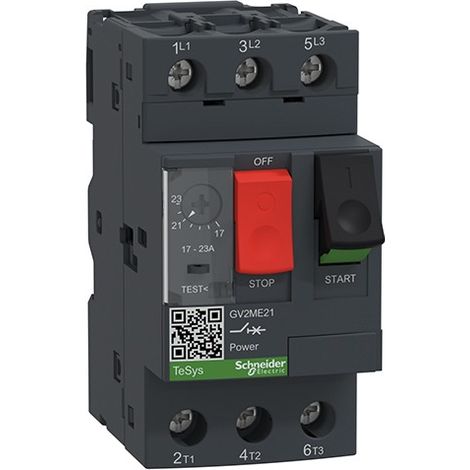 Automático para protección de motores 17/23A GV2ME21 de Schneider