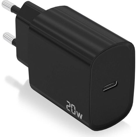 Cargador de Pared Aisens A110-0753/ 1xUSB Tipo-C/ 20W (1/4)