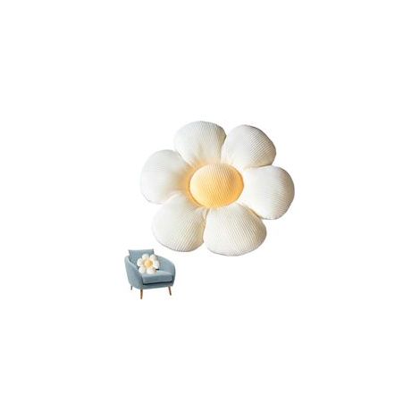 Coussin de sol en peluche tatami en forme de fleur mignon, coussin d'assise confortable pour chambre d'enfant, pour la décoration de la maison, enfants, s, femmes, 40 cm