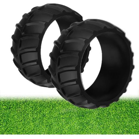 Protection de roue pour robot tondeuse Worx Landroid vec Worx Landroid M500 M700 S300 M1000(Plus)Augmentation de la traction(Paquet de 2) (1/4)
