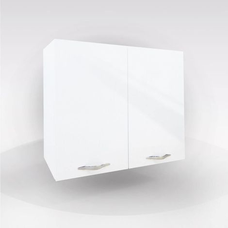 My Brand Germanvox Cucina Componibile, base, pensile, mobile lavello e incasso forno e piano cottura, colapiatti Bianco lucido (COLAPIATTI 2 ANTE 90 CM) (1/4)