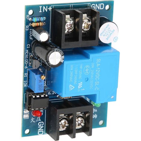 Contrôleur universel de protection contre les décharges excessives de batterie avec protection contre les sous-tensions 12 V