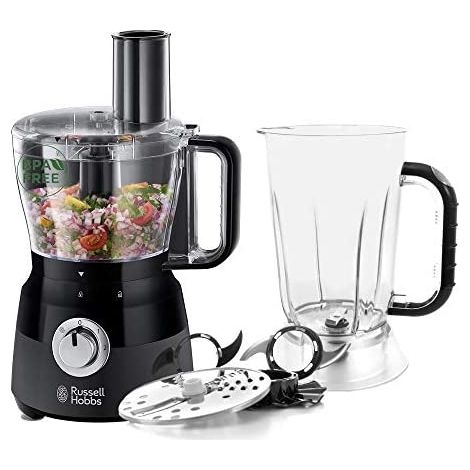 Russell Hobbs - Robot de cuisine - 600 W - noir mat