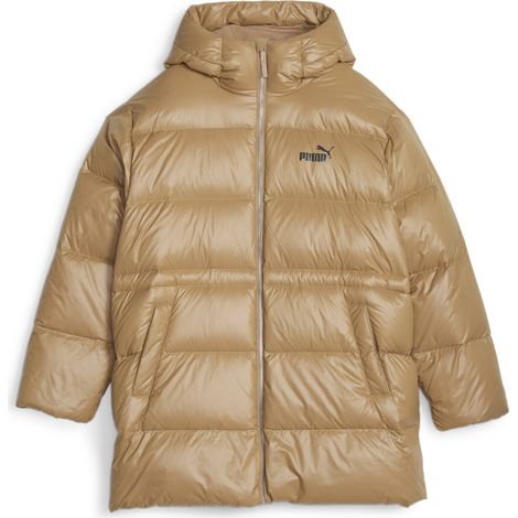 Puma STYLE Daunenjacke mit Kapuze für Damen, beige, 67536885 r L