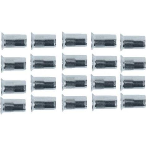 Inserti filettati in acciaio inox da 8 mm con testa a sfera
