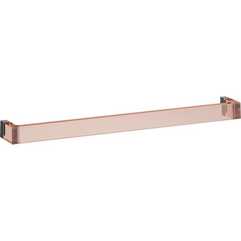 Porte-serviettes KARTELL 600 x 75 x 40 mm rose poudré LAUFEN