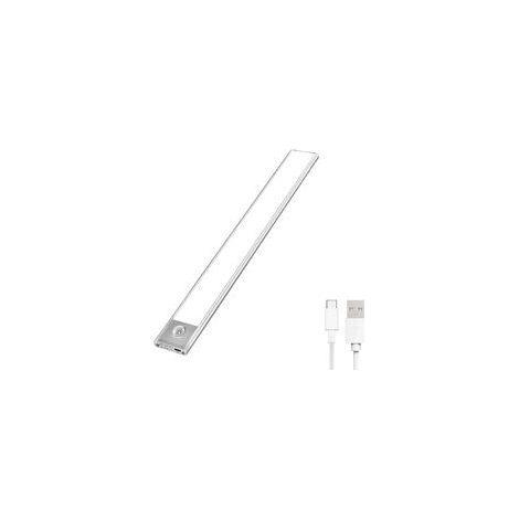Lampe de Placard LED, Portables Lampe Automatique d'Armoire, Lampe Détection de Mouvement, Magnétiques Réglette LED de Chargement USB Sans Fil, adaptées Armoires, Cuisines, Escaliers, Couloirs…（6000k， (1/5)