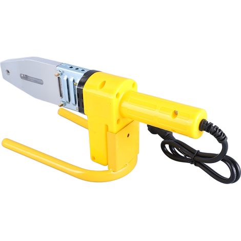 Machine à souder PPR Zhan Dao 32mm, thermorégulée électronique, fusion PE, tête 20-32mm, coffret fer, jaune, 176-245V, usage professionnel (1/5)