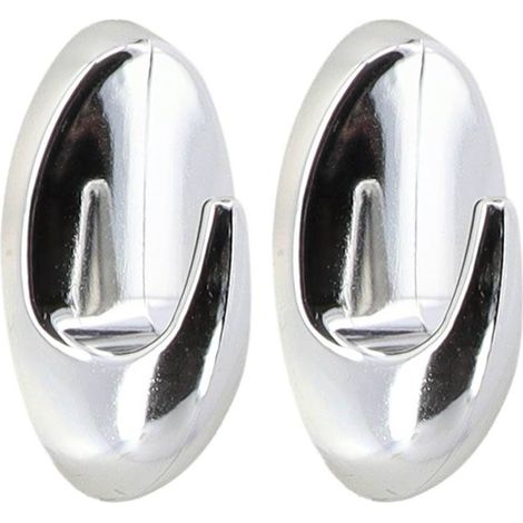 Set aus 2 haken abs 3m - chrom - Tendance