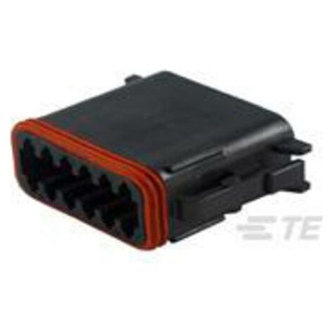 Boîtier femelle pour câble série DT TE Connectivity DT06-12SB-C015 Nbr total de pôles 12 1 pc(s) (1/2)