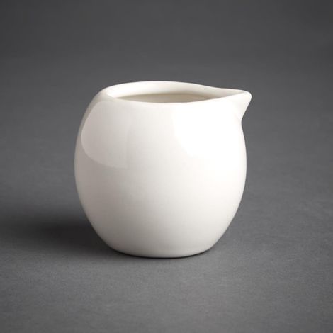 Pots à lait Café blancs 70ml (lot de 6) - Ref CM754 - Olympia (1/4)