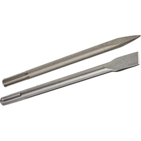 SET CHISEL PLANO Y DE PUNTA SDS-MAX PARA MARTILLO PERFORADOR SCHEPPACH DH1200MAX