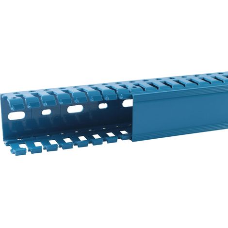 Goulotte sans halogène 40x40mm PC/ABS bleu LEGRAND 636256