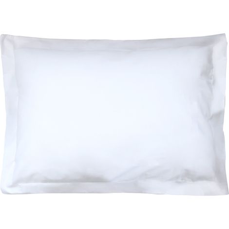 Taie d'oreiller uni pur percale PRIMO 50x70 cm