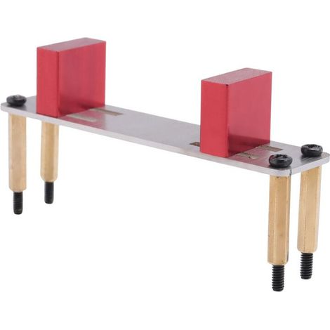 Kit di staffe di montaggio servo in metallo per camion RC MN D90 D91 D99S MN99S 1/12, parti di aggiornamento e accessori, colore rosso