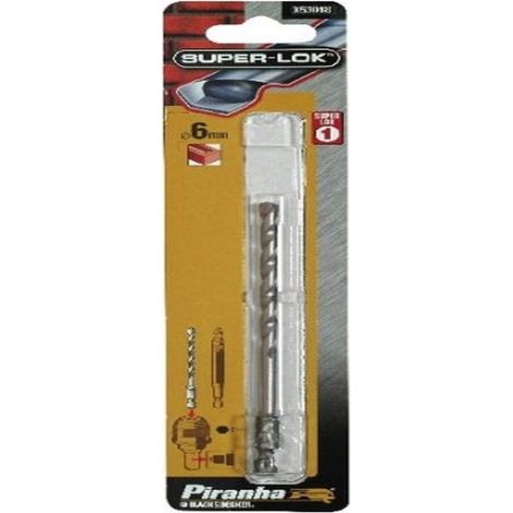 BLACK&DECKER - PUNTA PER TRAPANO 6MM