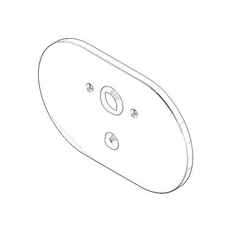 Dornbracht 90110205200-00 Couvercle avec inverseur Pièces de rechange (1/3)
