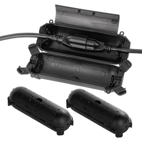 Lot de 4 housses de sécurité pour rallonges électriques extérieures --- (1/5)