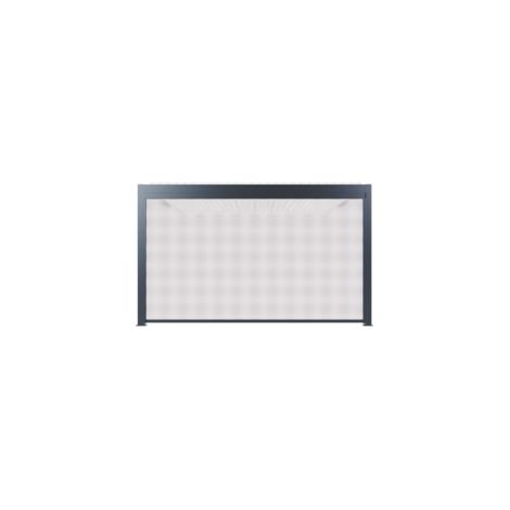 Store Façade Gris Anthracite 4m pour Pergola Bioclimatique S et SV ORIAL Made in France (1/4)