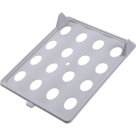 Plateau de rangement pour vêtements, étagère pliable innovante pour t-shirts et autres vêtements, gris