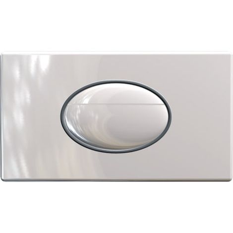 Placca Todini Ellipse 20.15E Bianco Lucido Bianco