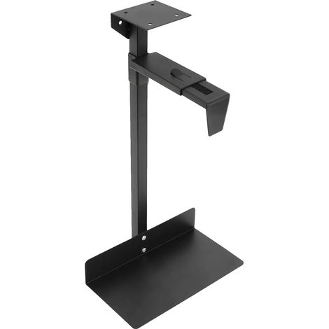 PC-Ständer, verstellbares Design, hohe Tragfähigkeit, 10 Zoll, schwarz (1/2)
