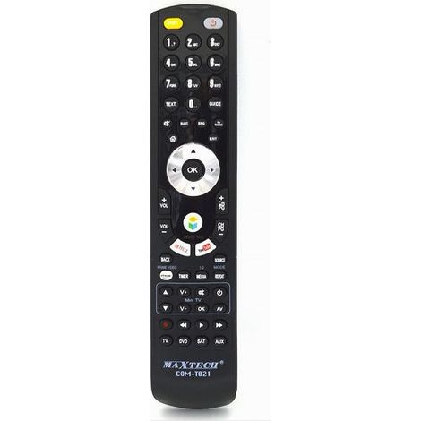 MaxTech - Telecomando Universale 4in1 Tv Dvd Sat Dvb-t Programmabile Da Computer Com-t021 -