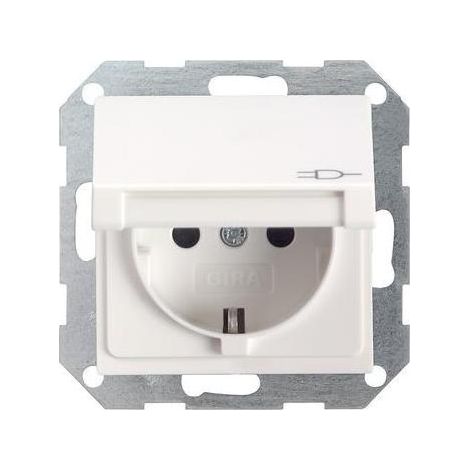 GIRA Einsatz Schutzkontakt-Steckdose System 55, Standard 55, E2, Event, Event Klar, Event Opak, Esp (1/5)