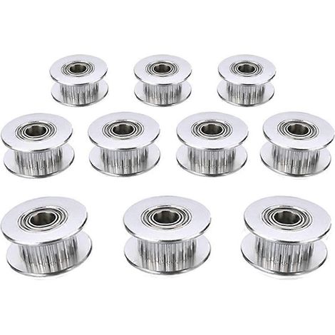 Roulement de poulie de distribution intermédiaire 20T5mm Alésage 20 dents (10 pièces)