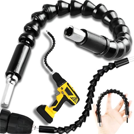 Rallonge flexible pour perceuse, embouts de tournevis, longue (1/5)