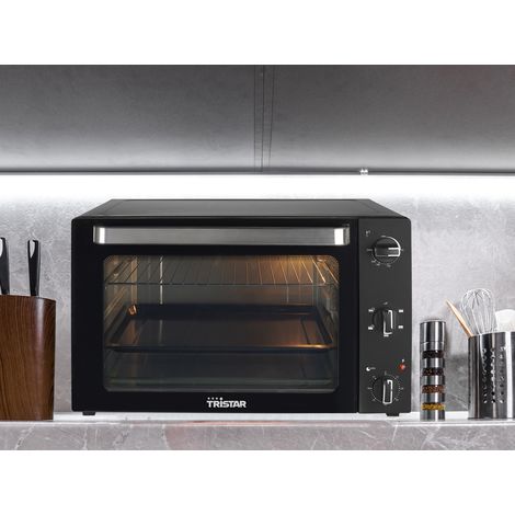 Mini Backofen 60 Liter 90 Min. Timer, Umluft, Ober- & Unterhitze - 2000 Watt (1/5)