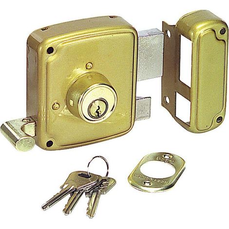 Cerradura sobreponer 4125 HB - 8 cm - Derecha