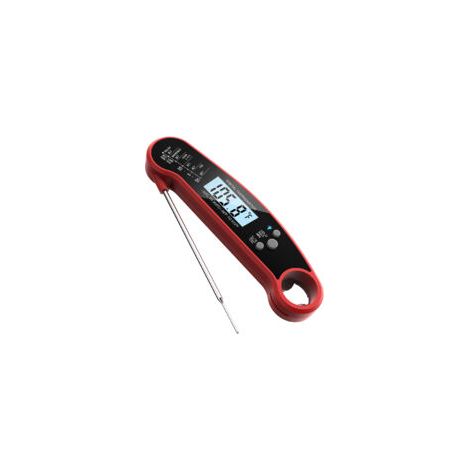 Digitales Fleischthermometer – Sofort ablesbares Lebensmittelthermometer zum Kochen, Grillen und mehr – Küchenhelfer, unverzichtbares Grillzubehör – Crezuo