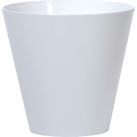 Prosperplast Maceta TUBUS 7L., dimensiones () 250x250x233, color Blanco