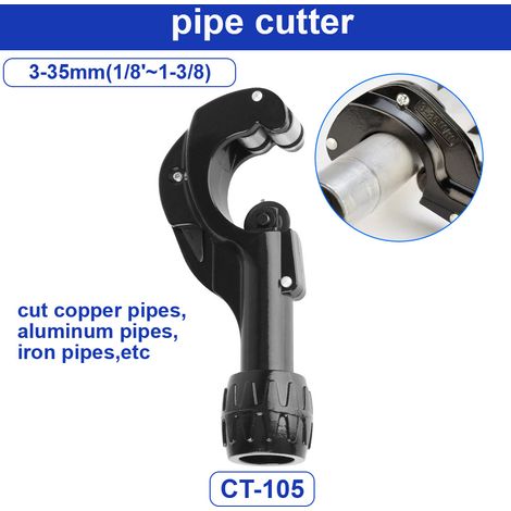 Coupe-tubes manuel CT-105 pour tuyaux en cuivre, aluminium et acier inoxydable