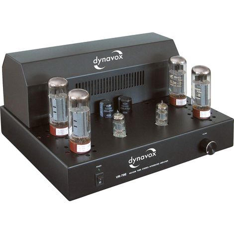 Dynavox VR-70E II – Amplificatore a valvole, Nero (1/4)