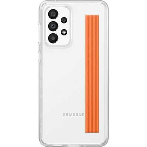 Custodia Samsung EF-XA336CT A33 5G A336 trasparente/trasparente con cinturino sottile (1/5)