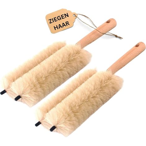 Brosse de radiateur Novaliv 2X Brosse de chauffage de radiateur nervurée Brosse de nettoyage de radiateur 29x8x5cm IDÉALE comme brosse de nettoyage