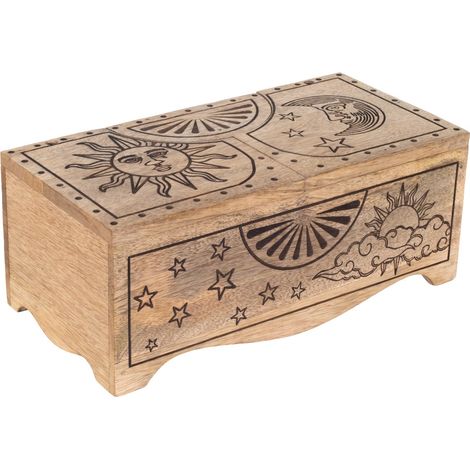 Signes Grimalt Caja Decoracion  Caja Sol Y Luna Bandejas Multicoloro 11x23x5cm 37112 (1/4)