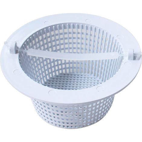 Panier skimmer piscine avec anse diamètre 16 19 cm barre pour piscine hors sol beton skimmer standard universel (1/2)