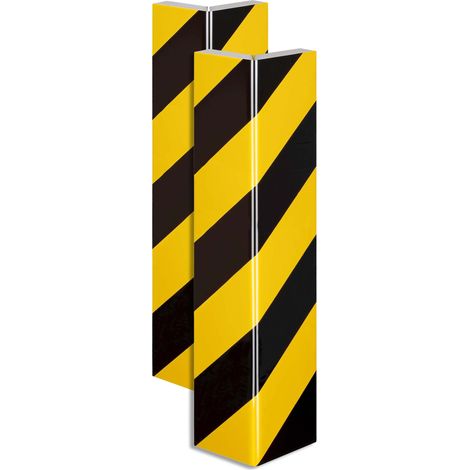Wiltec Garagen Wandschutz 2 Stück je 400 x 75 x 20 mm, 2er-Set selbstklebender Türkantenschutz für Ihr Auto aus robustem EVA-Material, Einparkhilfe Garage