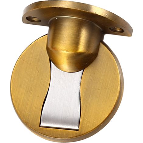 Door Stopper - Magnetic Floor Door Holder - Stainless Steel Zinc Alloy - For Doors with 5-16 mm Gap - 1 Piece (1/5)