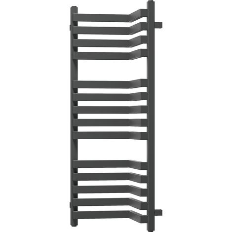 Mexen Loop Eck-Badezimmerheizkörper 1000 x 375 mm, 572 W, Anthrazit - W129-1000-350-00-66 (1/3)