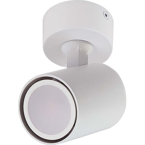 Spot Snow métal orientable 1xGU10 blanc Light Prestige (1/5)