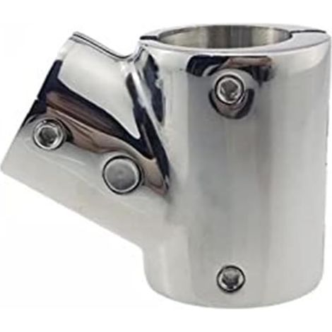 Accessoires de Yacht Marin 22 25mm, té Fendu, matériel séparable en Acier Inoxydable à 60 ° (1/5)