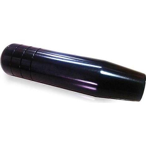 Schalthebelgriff für manuelle Schaltung, Schaltknopf für Schaltgetriebe, universeller Schaltknauf aus Leder/Aluminium. (1/4)