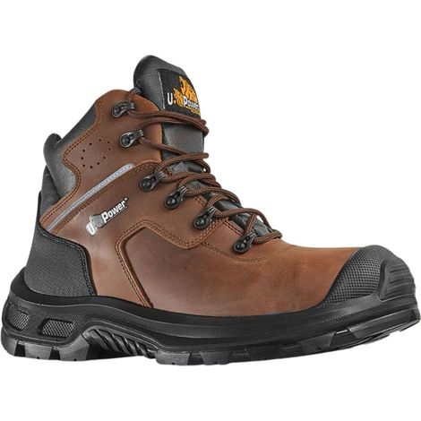 Hochsichere Sicherheitsschuhe HELSINKI UK ESD S3 CI SRC - Braun 42 (1/4)