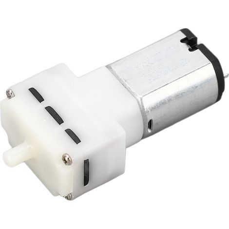 Pompe à air miniature 6V DC silencieuse, micro pompe à vide et gonflage pour équipements mécaniques, faible bruit, usage multiple. (1/5)